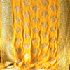 Mango Yellow Banarasi Bandhani Georgette Saree - Image 8