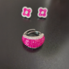 Rubilite Crown Studs - Image 2