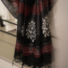 Mul Cotton Block Print Saree - Image 4